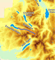 Map showing River Liza