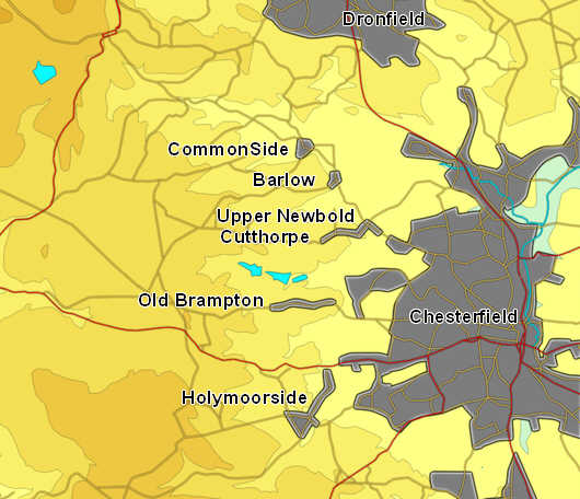 Peaks Map: Chesterfield
