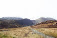 First Glimpses of Haystacks from Honister 