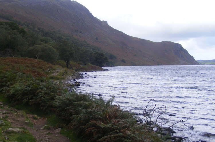 Anglers Crag from the east