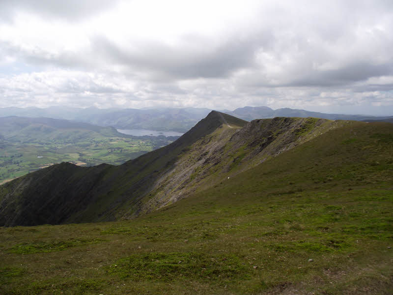 View west from Blencathra 