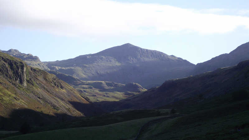 Bow Fell from Esk Dale 