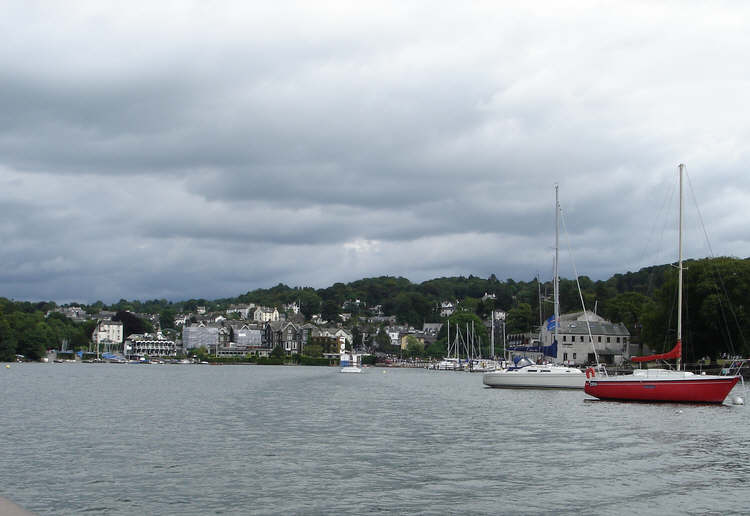 Bowness-on-Windermere from the lake