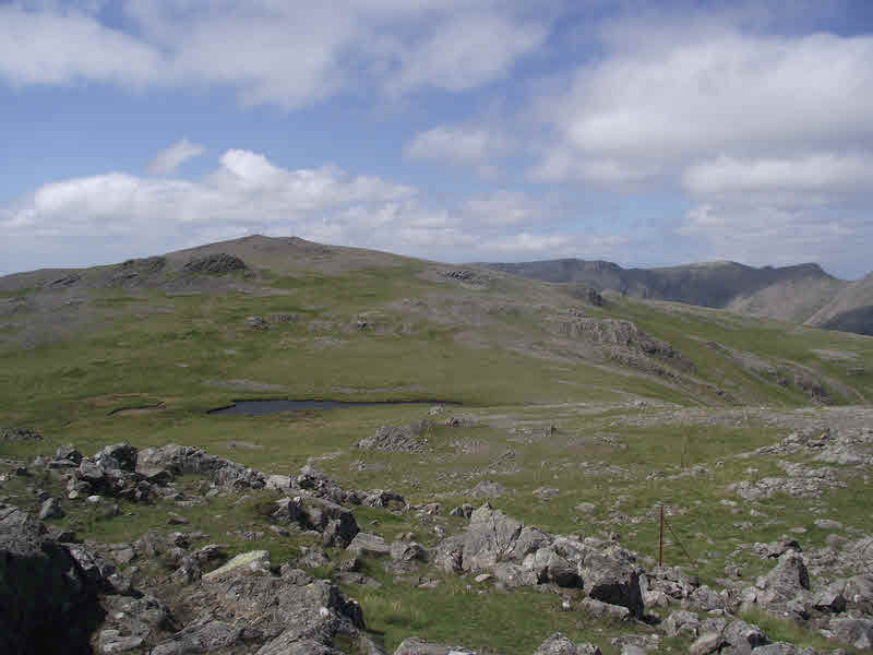 The summit plateau, Kirk Fell 