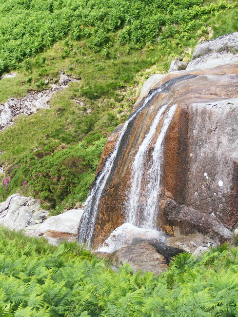 Waterfall on Oliver Gill, Scafell