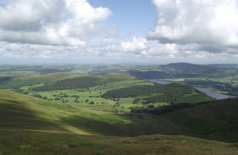 Wythop Valley from Lord's Seat 