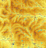 Overview map of Yorkshire Dales