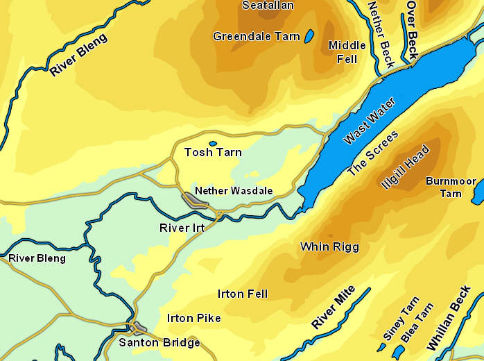 Lakes Map 13