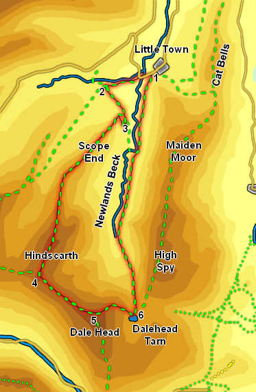 Dale Head Map