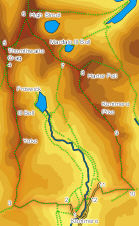 Kentmere Round map