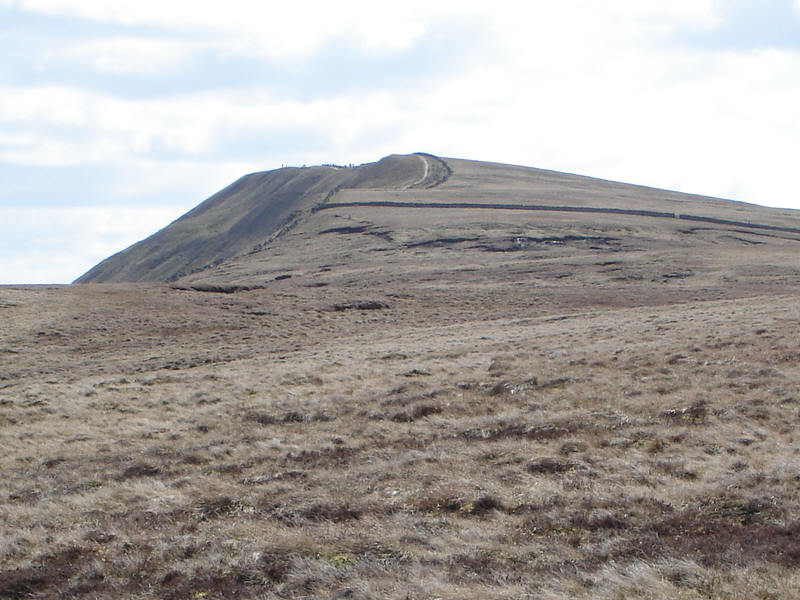 The summit of Whernside