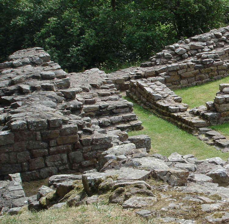 Steps at Milecastle 48