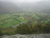 Borrowdale from Castle Crag 