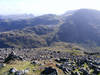 View south-east from Great Gable