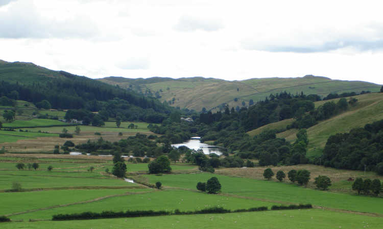 A view of Kentmere Tarn 