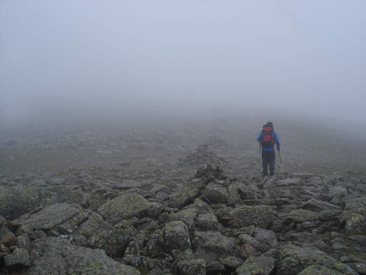 Somewhere on Scarfell Pike