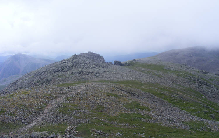 Symonds Knott from the summit of Scafell