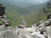 Kinder Downfall - the view over the edge