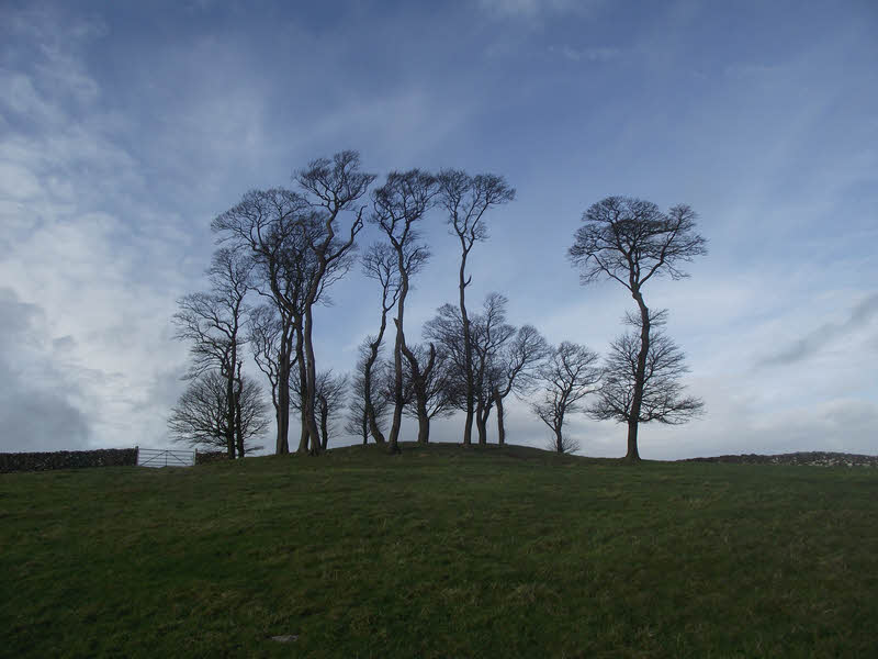 Moat Low against the sky